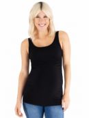 Belly Bandit (США) Майка для беременных B.D.A. Maternity Tank черный S (40-44)