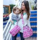 Be Quick JuJuBe Сумка косметичка для мамы - pink pinwheels