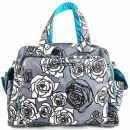 Дорожная сумка Ju-Ju-Be Be Prepared Charcoal Roses