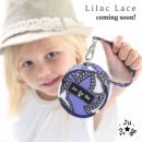 Paci Pod Контейнер для пустышек, футляр, круглая сумочка - lilac lace JuJuBe