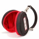 Paci Pod Контейнер для пустышек, футляр, круглая сумочка - black/red JuJuBe
