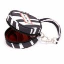 Paci Pod Контейнер для пустышек, футляр, круглая сумочка - safari stripes JuJuBe