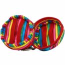 Paci Pod Контейнер для пустышек, футляр, круглая сумочка - Rainbow Dreams JuJuBe