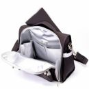 B.F.F. Сумка рюкзак на коляску для мамы - black/silver JuJuBe