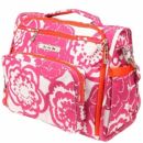 B.F.F. Сумка рюкзак на коляску для мамы - fuchsia blossums JuJuBe