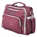 B.F.F. Сумка рюкзак на коляску для мамы - black cherry twir JuJuBe