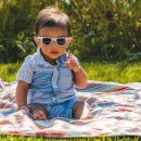 Real Shades (США) Детские солнцезащитные очки серия Серф 0+ красные