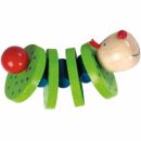 Игрушка деревянная развивающая "Гусеница Флапси" Haba