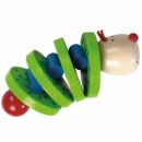 Игрушка деревянная развивающая "Гусеница Флапси" Haba
