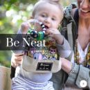 Слюнявчик Ju-Ju-Be Be Neat Butterfly Forest