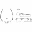 Очки для взрослых и подростков Blaze серебро