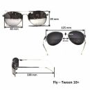 Очки для взрослых и подростков FLY цвет золото