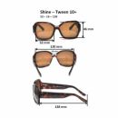 Очки уцененные, без упаковки для взрослых и подростков Shine черные