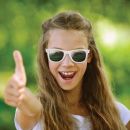 Очки для взрослых и подростков Swag черный/розовый