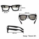 Очки для взрослых и подростков Swag черные