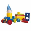 Игрушка деревянная развивающая "Гномик-водитель" Haba