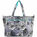 Super Be Сумка для детских вещей на коляску - charcoal roses JuJuBe