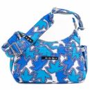 HoboBe Сумка для мамы через плечо на коляску - sapphire lace JuJuBe