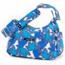 HoboBe Сумка для мамы через плечо на коляску - sapphire lace JuJuBe