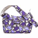 HoboBe Сумка для мамы через плечо на коляску - lilac lace JuJuBe