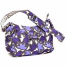HoboBe Сумка для мамы через плечо на коляску - lilac lace JuJuBe