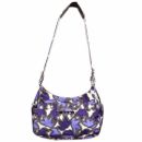HoboBe Сумка для мамы через плечо на коляску - lilac lace JuJuBe