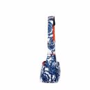 HoboBe Сумка для мамы через плечо на коляску - cobalt/tangerine JuJuBe