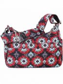 HoboBe Сумка для мамы через плечо на коляску - Sweet Scarlet JuJuBe