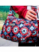 HoboBe Сумка для мамы через плечо на коляску - Sweet Scarlet JuJuBe