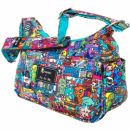HoboBe Сумка для мамы через плечо на коляску - Tokidoki Kaiju City JuJuBe
