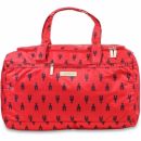 JuJuBe (США) Спортивная сумка дорожная складная женская Super Star Алая - Cape Newport