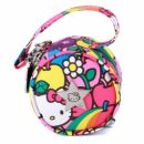 Paci Pod Контейнер для пустышек, футляр, круглая сумочка - Hello Kitty lucky stars JuJuBe