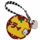 Paci Pod Контейнер для пустышек, футляр, круглая сумочка - Hello Kitty Strawberry Stripes JuJuBe