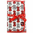 Пеленальный коврик матрасик для смены подгузника на прогулку и в дорогу - hello kitty peek a bow JuJuBe