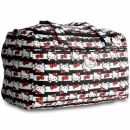 Starlet Сумка для ручной клади 43х28х25 складная женская - Hello Kitty Dots & Stripes JuJuBe