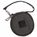 Paci Pod Контейнер для пустышек, футляр, круглая сумочка - Onyx Chrome JuJuBe