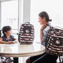 Mini Be Рюкзак для прогулок - Hello Kitty Dots & Stripes JuJuBe