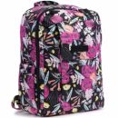 Mini Be Рюкзак для прогулок - Black And Bloom JuJuBe