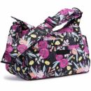 HoboBe Сумка для мамы через плечо на коляску - Black And Bloom JuJuBe