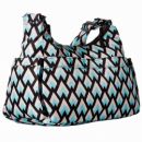 HoboBe Сумка для мамы через плечо на коляску - onyx Black Diamond JuJuBe