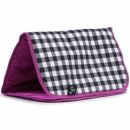 Пеленальный коврик матрасик для смены подгузника на прогулку и в дорогу - Gingham Style JuJuBe