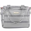 Be Classy Сумка на коляску Серая в полоску - East Hampton JuJuBe