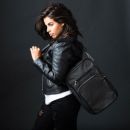 Helix Сумка на коляску для мамы и папы на коляску - Onyx Chrome JuJuBe