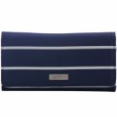 JuJuBe (США) Кошелек тканевый женский Be Rich Синий в полоску - Nantucket