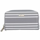 JuJuBe (США) Кошелек на молнии женский Be Spendy Серый в полоску - East Hampton