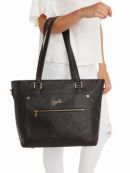 Everyday Tote Сумка для коляски из экокожи - Noir / Черная JuJuBe