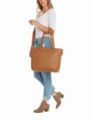 JuJuBe (США) Сумка для коляски из экокожи Everyday Tote - Brule