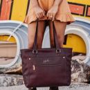 Everyday Tote Сумка для коляски из экокожи - Plum JuJuBe