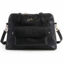 Wherever Weekender Сумка для мамы из веган кожи - Noir JuJuBe