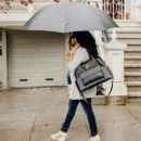 Wherever Weekender Сумка для мамы из веган кожи - Noir JuJuBe